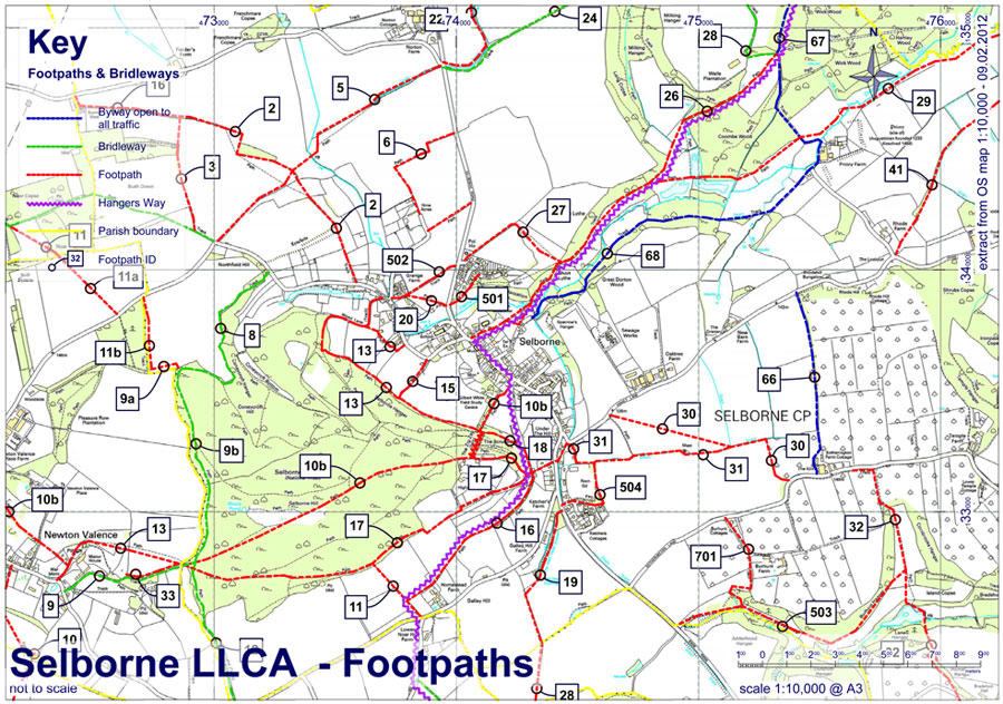 LLCA Footpaths